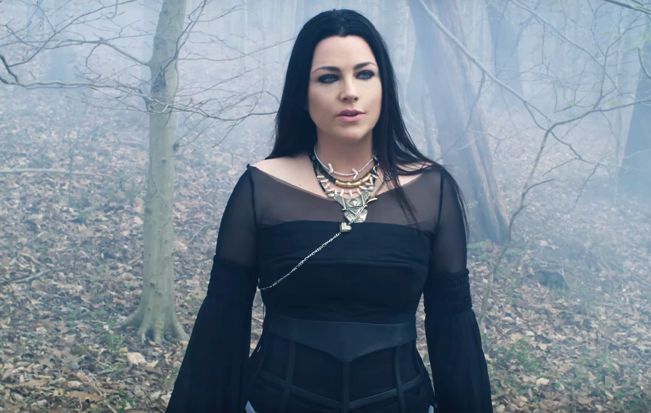 Amy Lee wears RITUAL Carbon Harness Skirt for music video with Lindsey Stirling