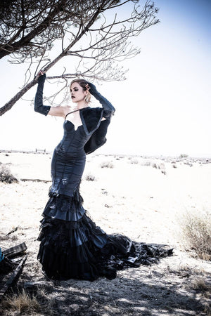 Capes - Raven Fur Cape