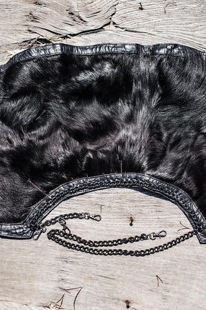 Capes - Raven Leather Cape