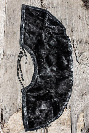 Capes - Raven Leather Cape