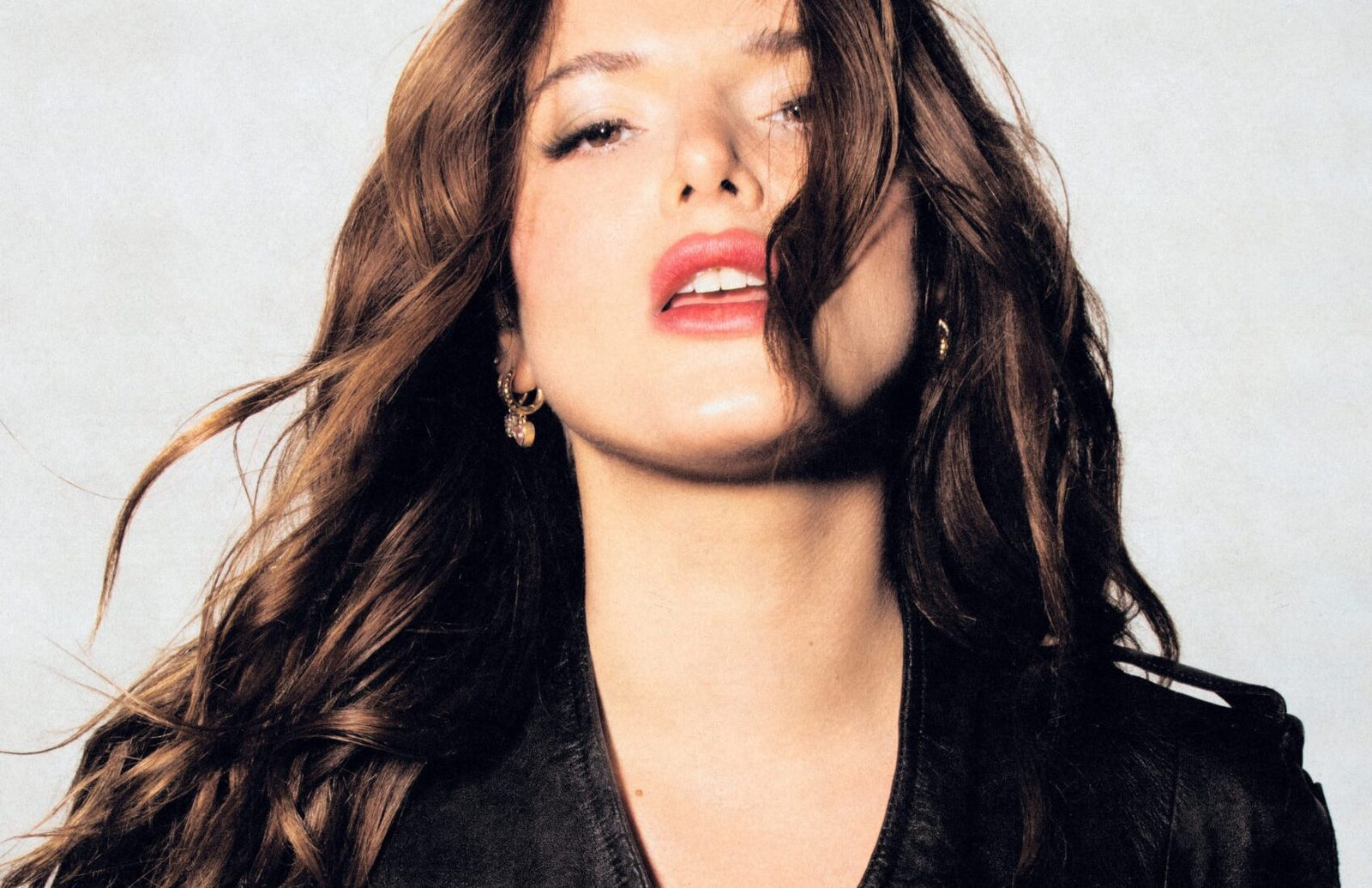 Bella Thorne on the cover of Galore Magazine wearing the RITUAL Motosuit