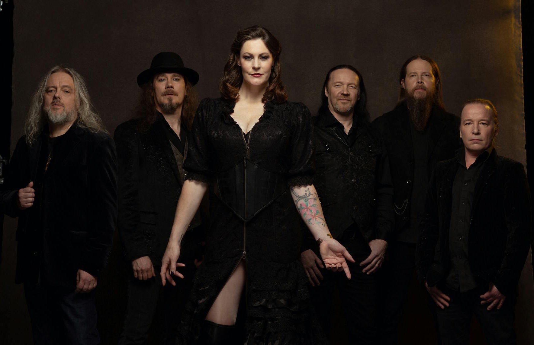 Floor Jansen of Nightwish wears the RITUAL Muse Gown for "Yesterwynde" Cover Art