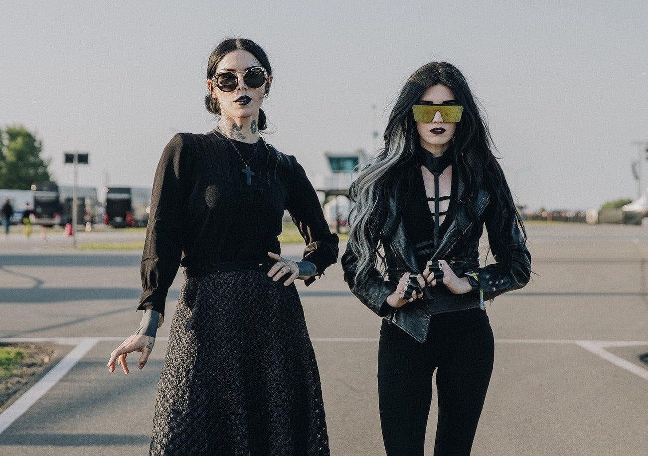 Vogue Czechoslovakia features Sammi Doll wearing RITUAL for performance with Kat Von D