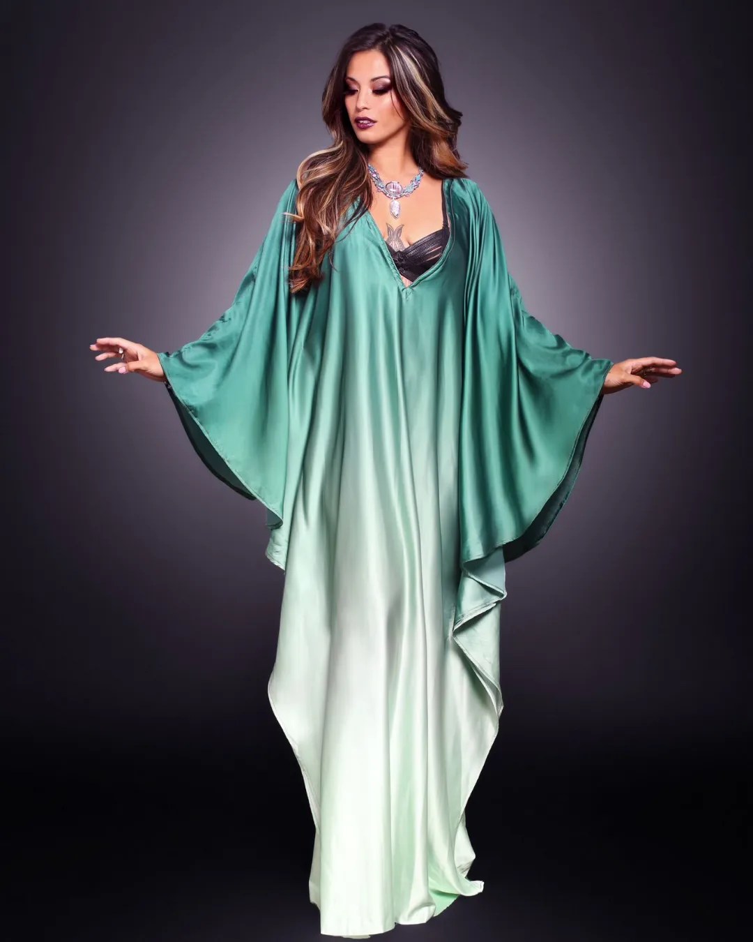 Neptune Flower Kaftan