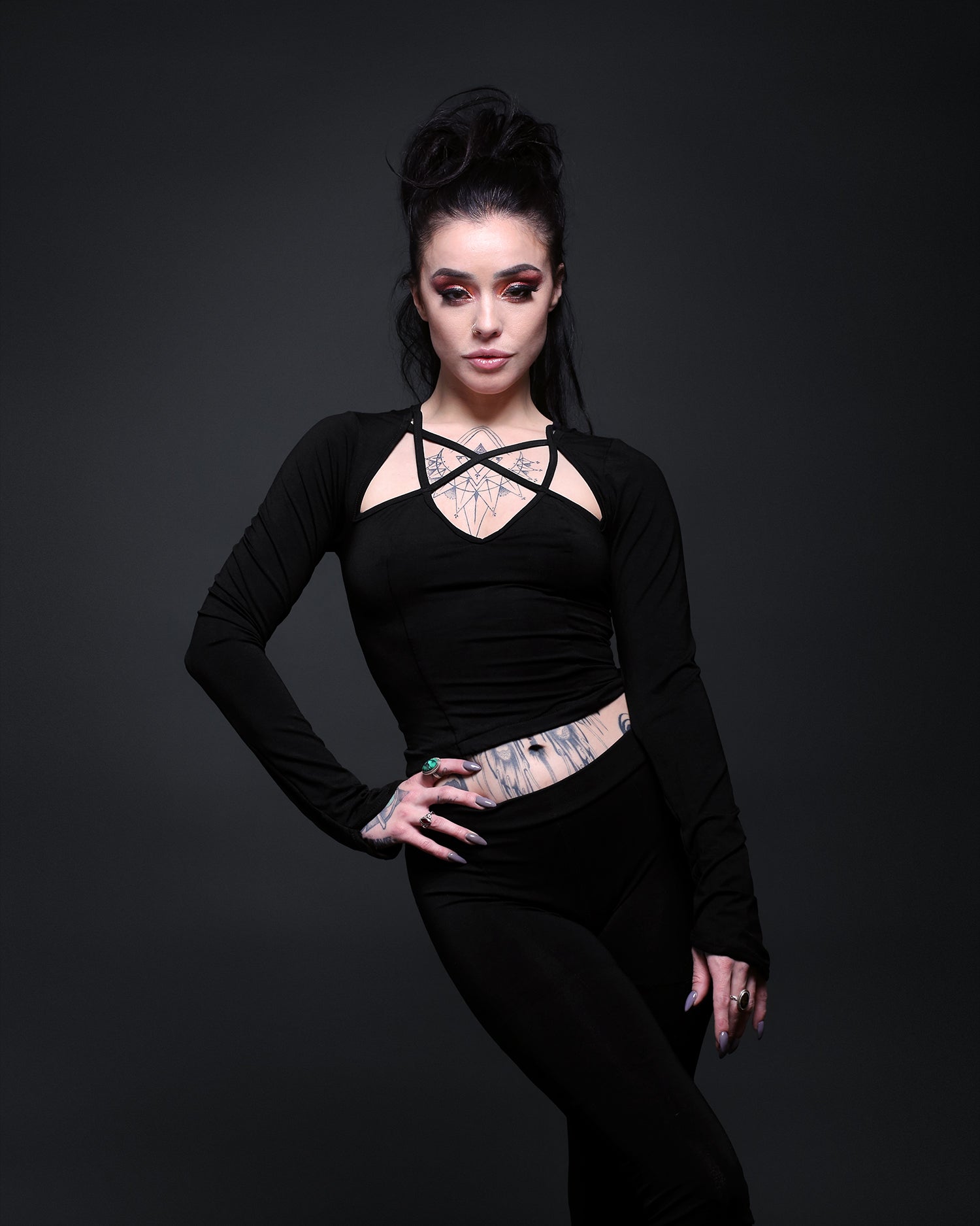 Lynx Long Sleeve Top - S [SAMPLE SALE]