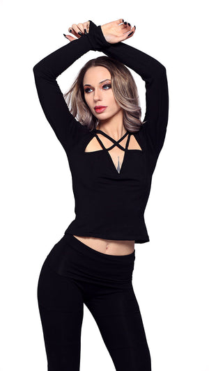 Lynx Long Sleeve Top - S [SAMPLE SALE]