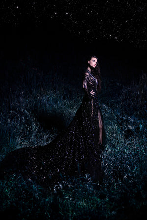 Galactic Midnight Gown
