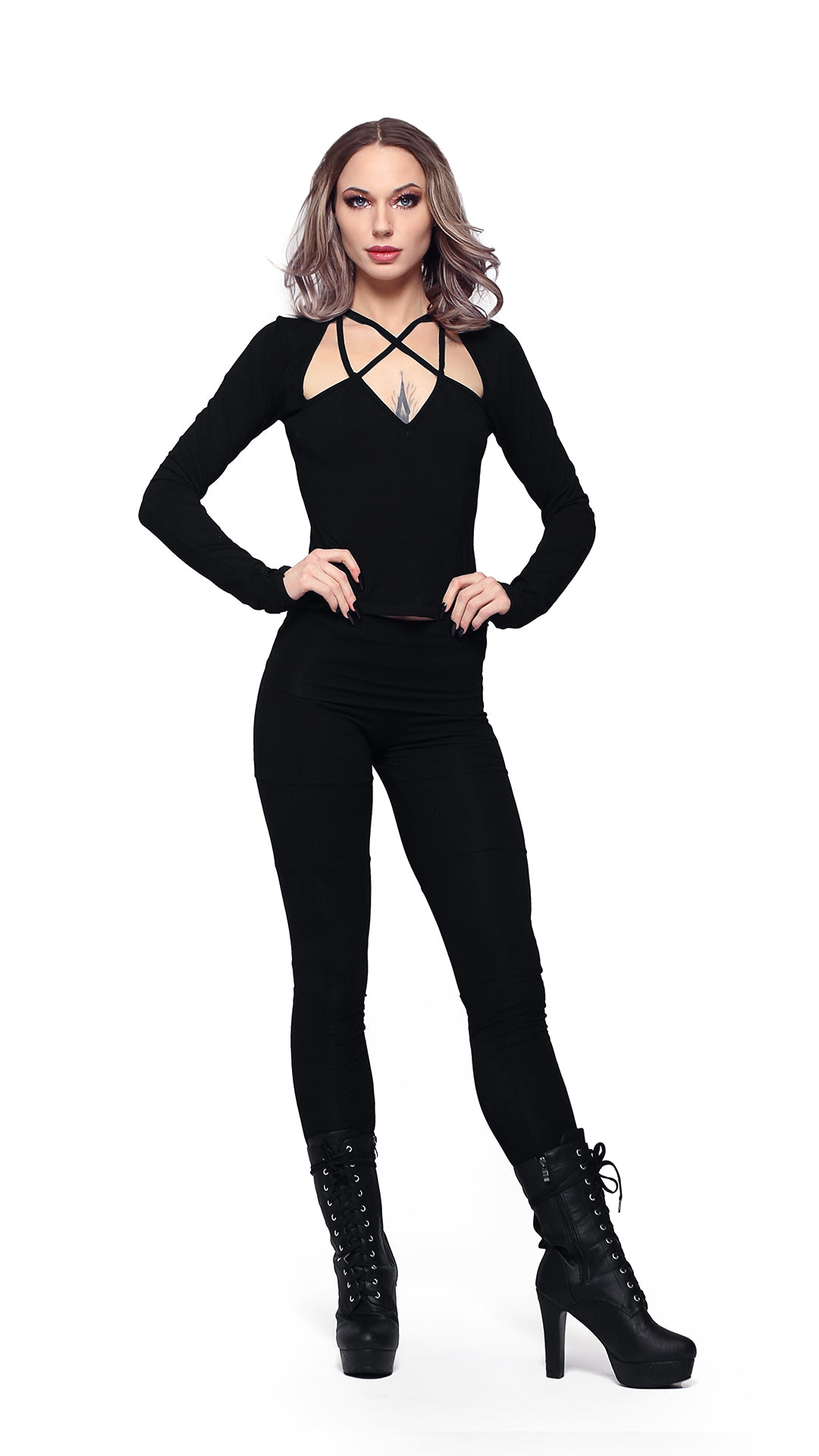 Lynx Long Sleeve Top - S [SAMPLE SALE]