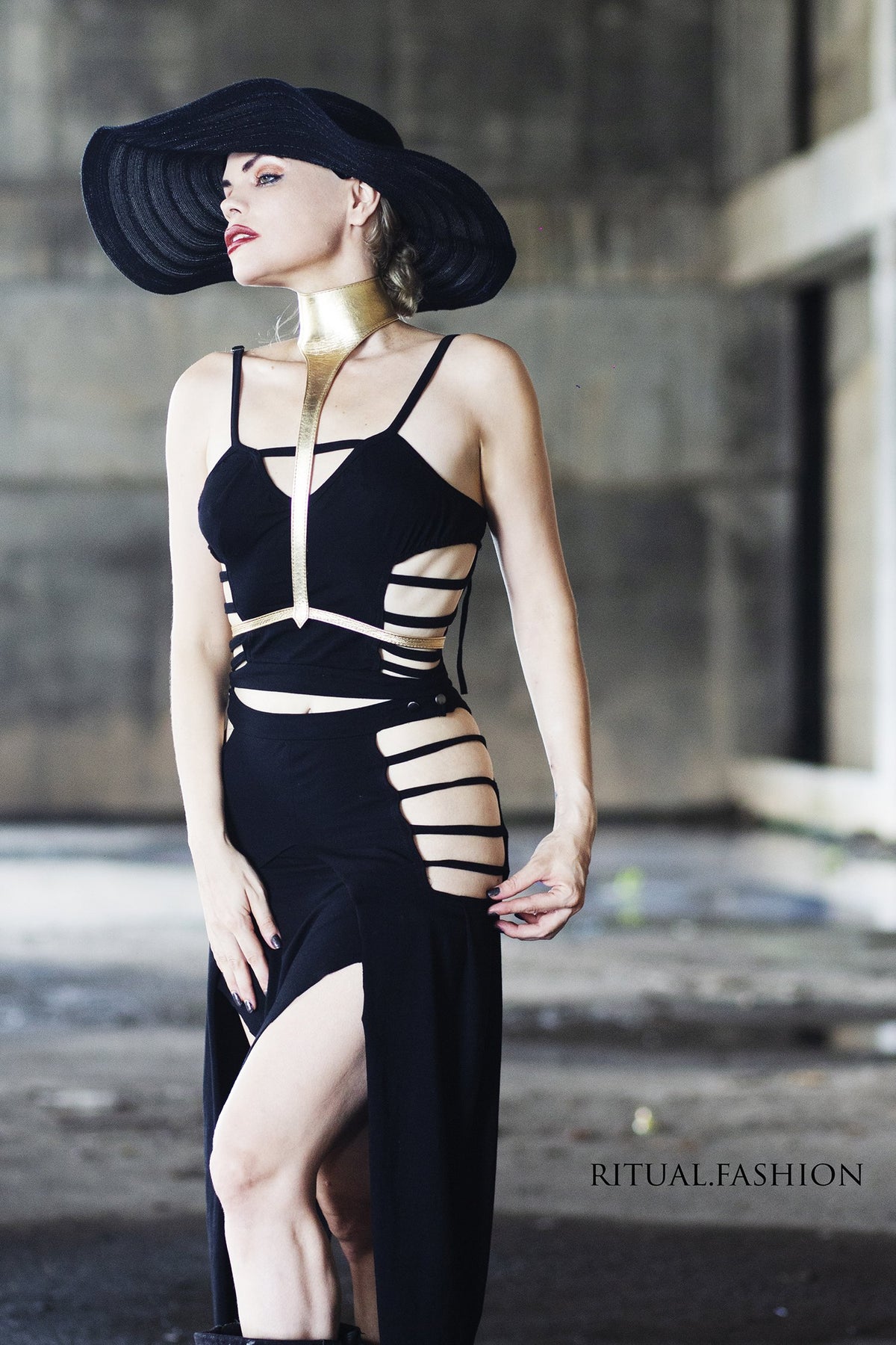 Two Suns Harness Tank and Skirt