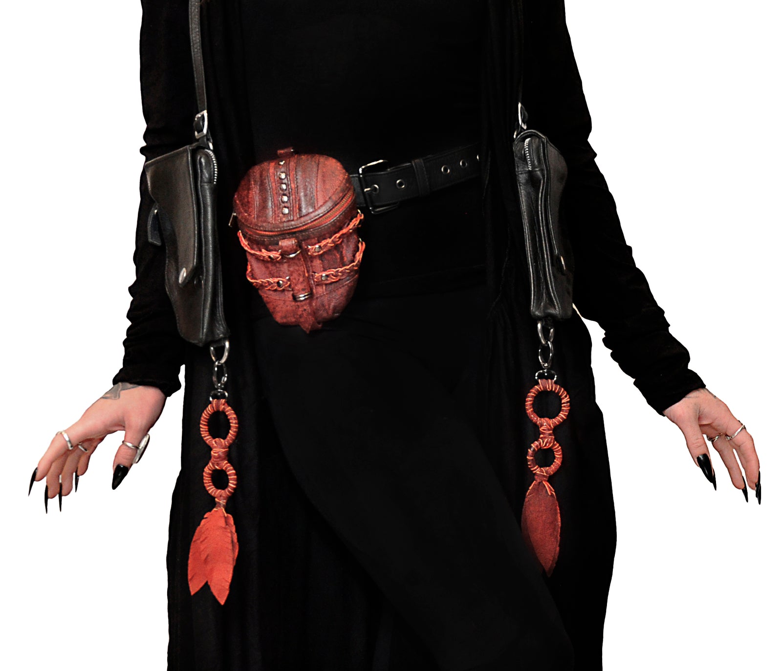 Lyran Pouch - Red Antique