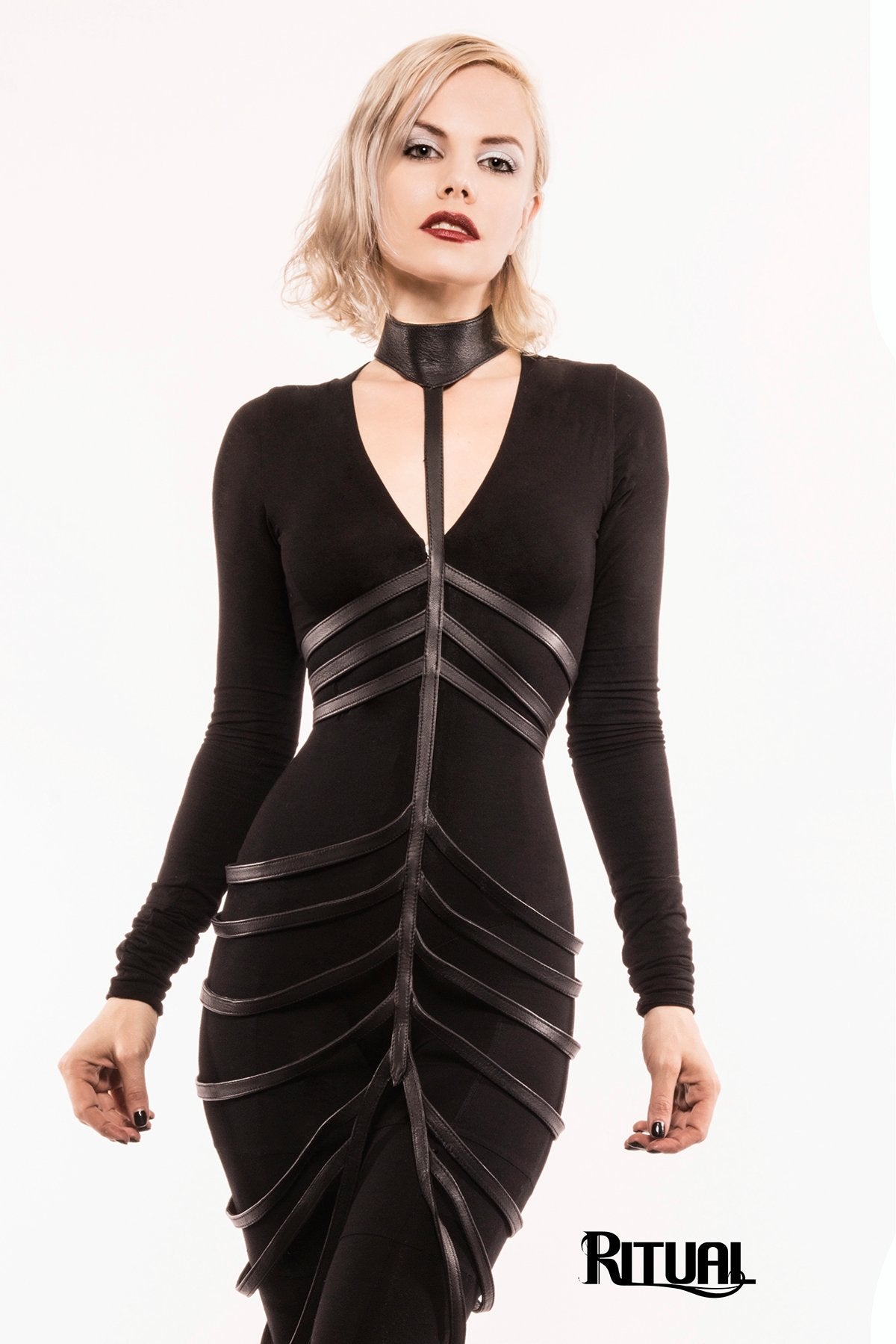 Gothic harness dress online
