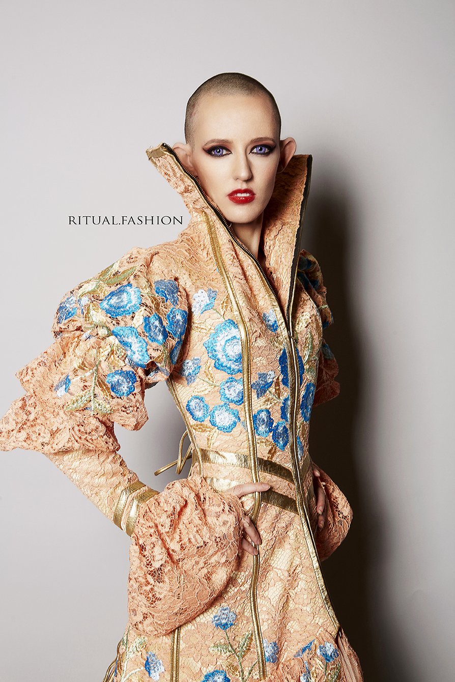 Couture Pleiadian Gown