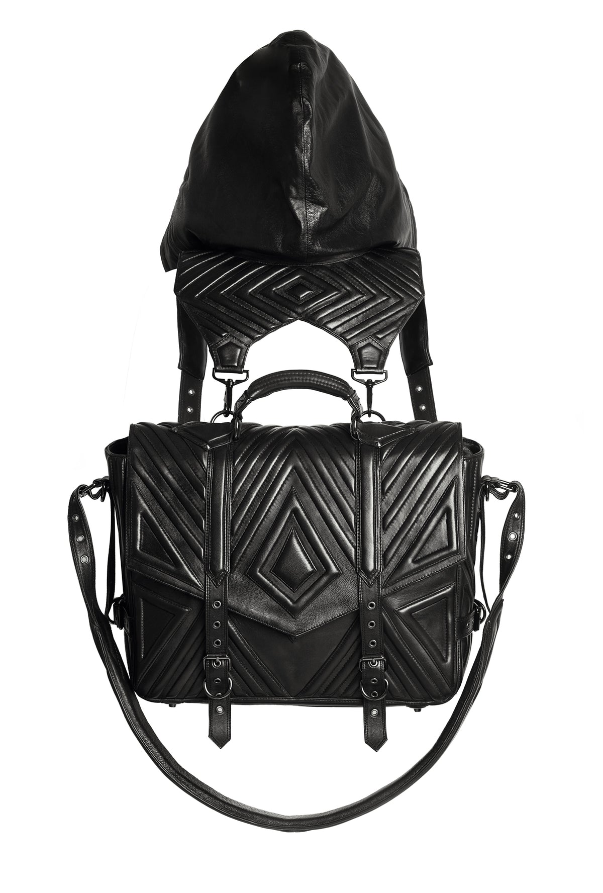 Chiron Convertible Messenger Bag