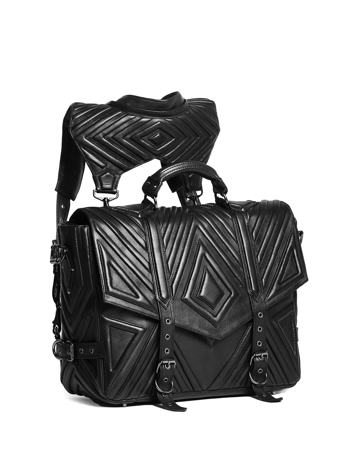 Chiron Convertible Messenger Bag