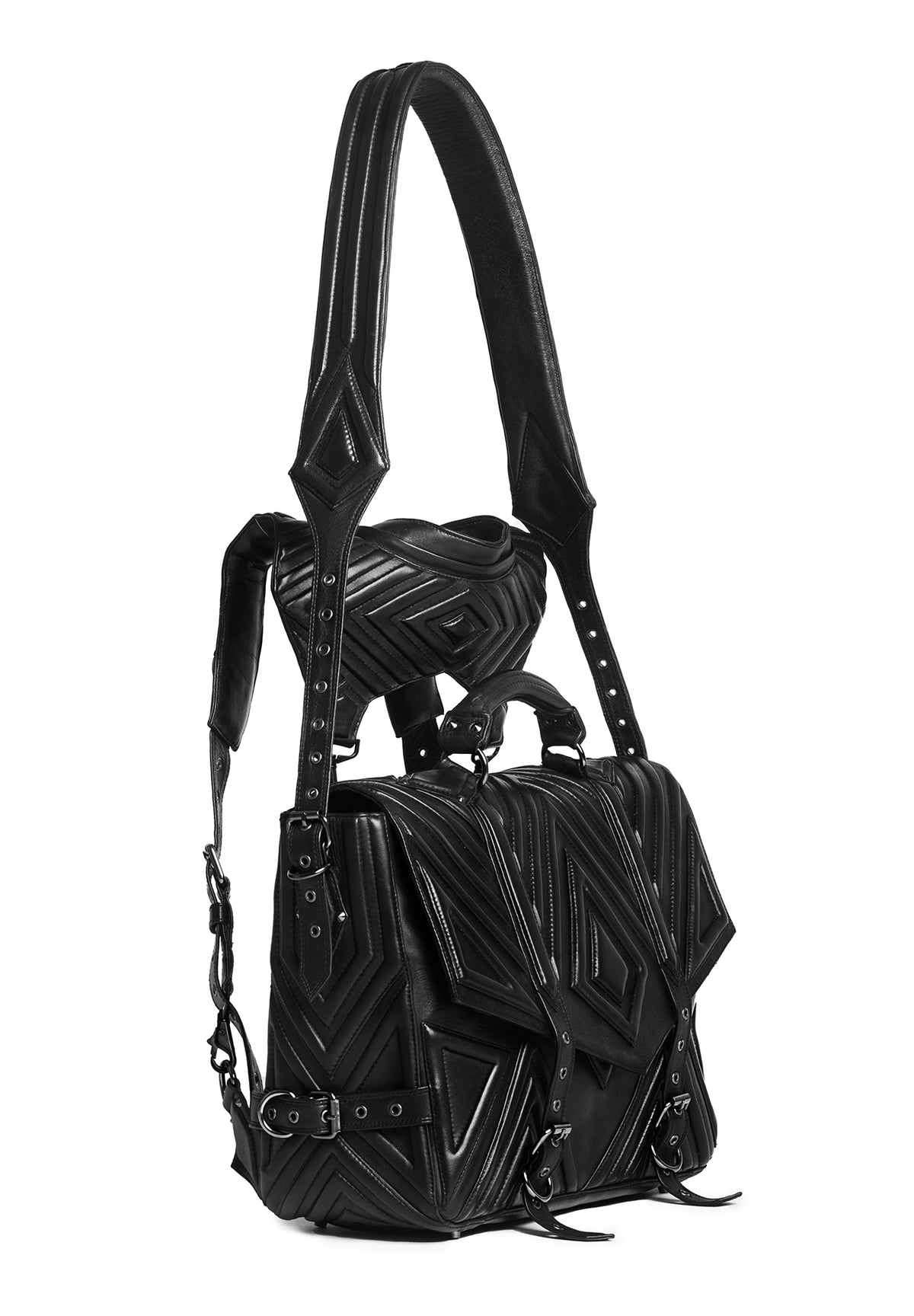 Chiron Convertible Messenger Bag