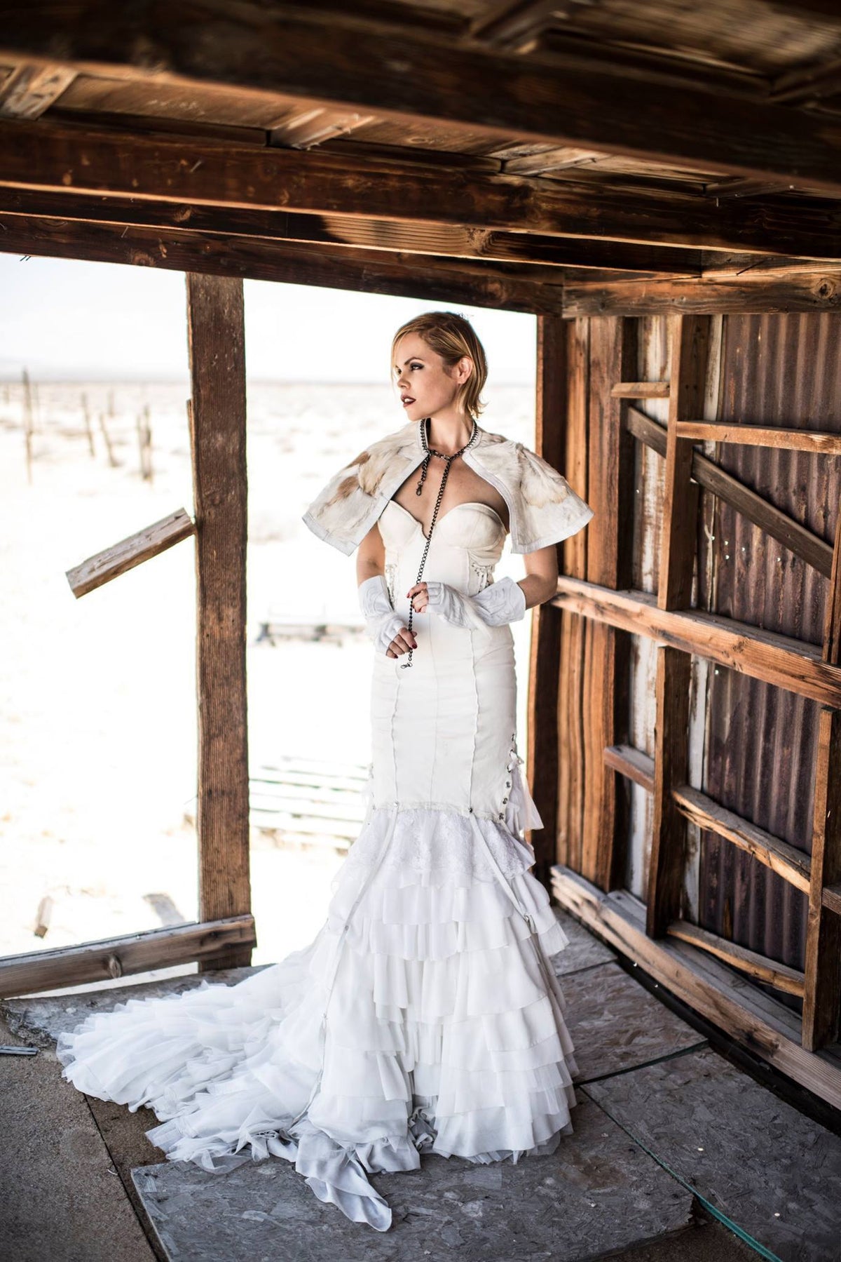 Capes - Raven Leather Cape