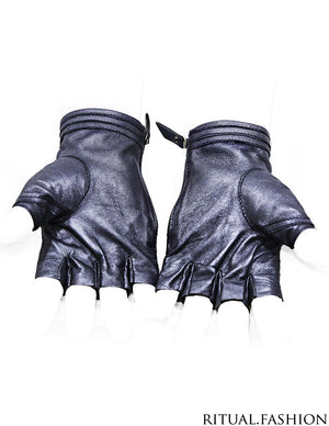 Two Suns Fingerless Gloves