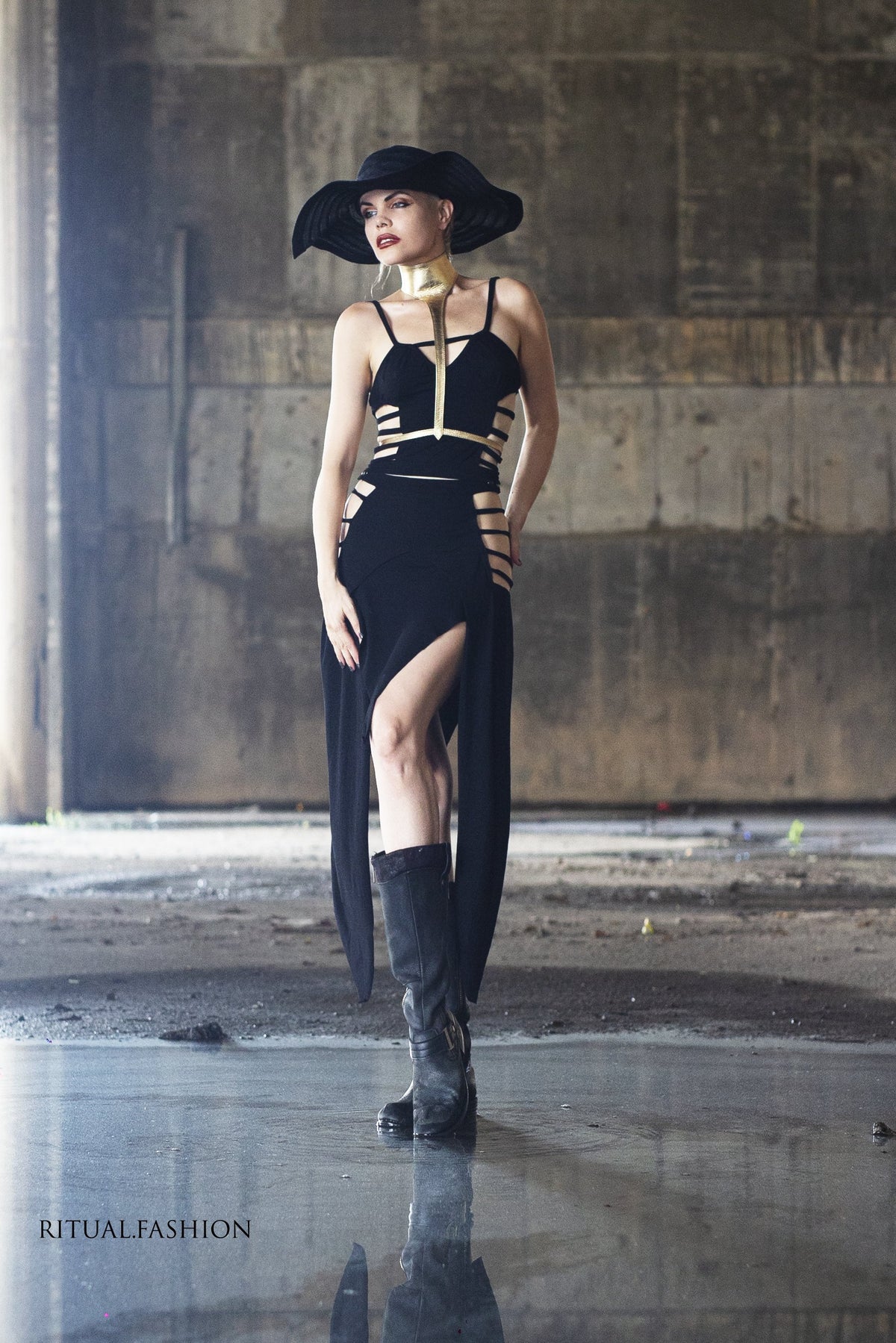 Two Suns Harness Tank and Skirt